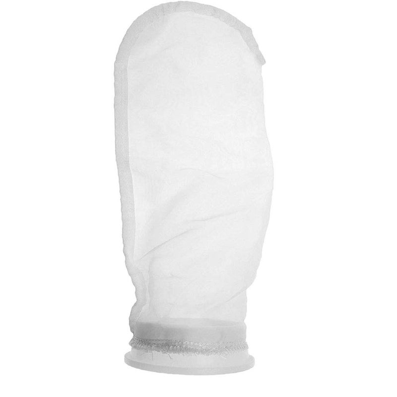 Honritone Nylon Mesh Filter Socks 4 Inch Ring 50/100 / 200/300 Micron - by 15 Inch Long â€“ Aquarium Filter Bags - 2 Pack (100 Micron - 4 x 15 Inch) - Image 2